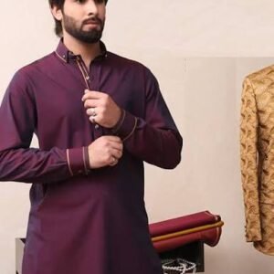 purple kurta